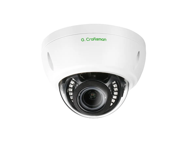 Kamera G.Craftsman Kopułka Moto Zoom 6MP 25 kl/s IR Biała